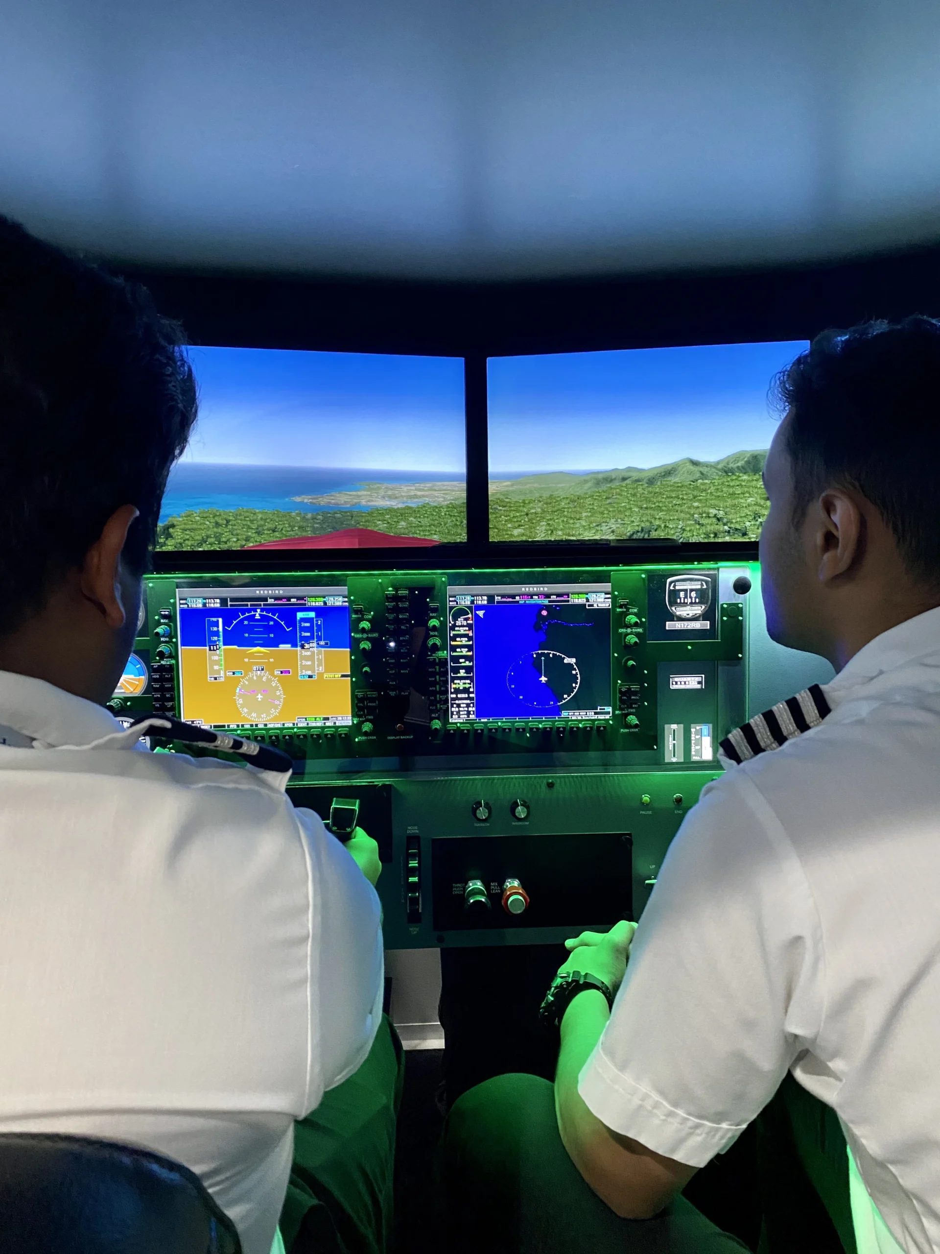 pea glasscockpit pilot training cpl